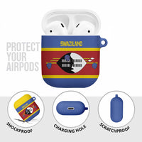 Swaziland AirPods Case Siyinqaba Eswatini Flag Style - Wonder Print Shop