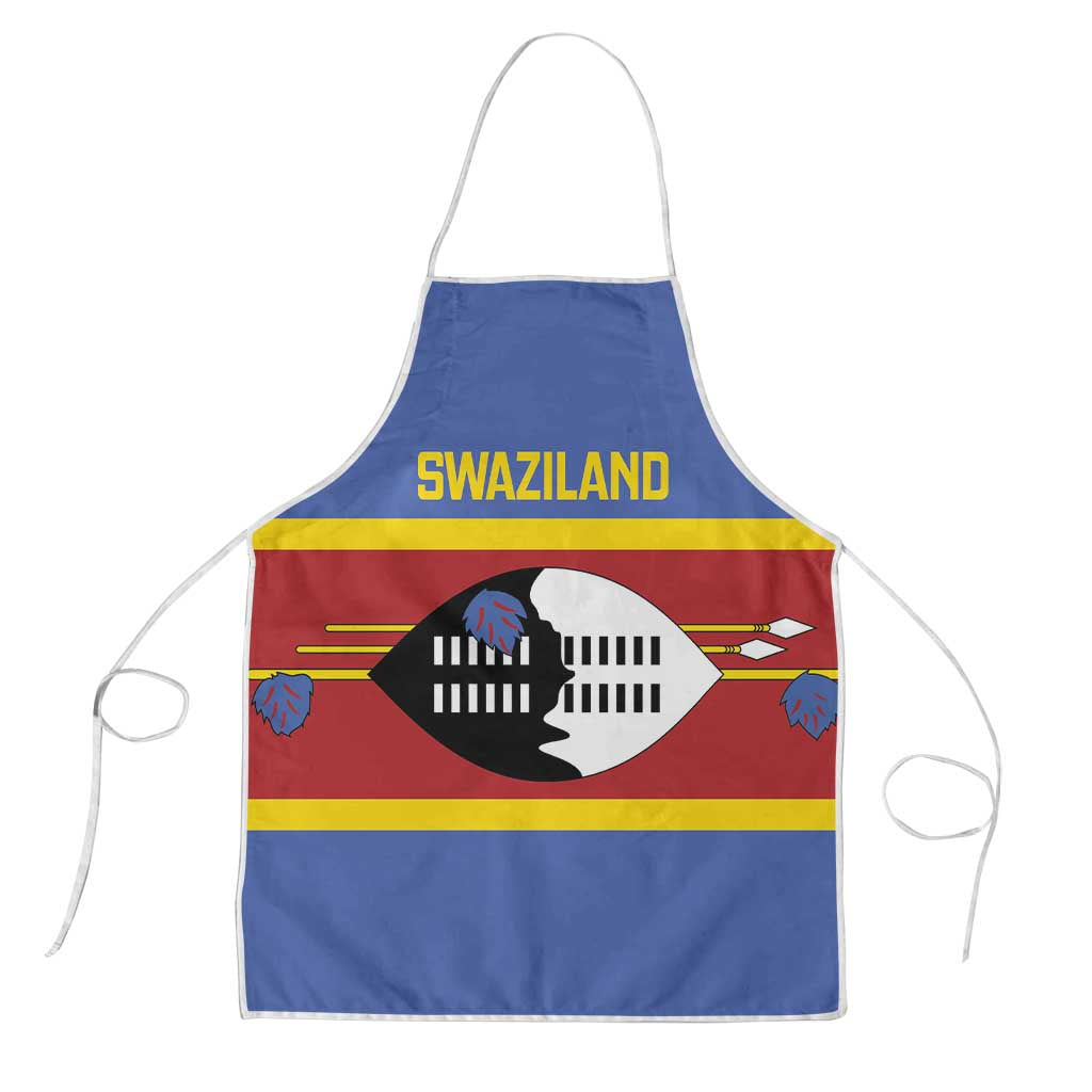 Swaziland Apron Siyinqaba Eswatini Flag Style - Wonder Print Shop