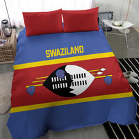 Swaziland Bedding Set Siyinqaba Eswatini Flag Style - Wonder Print Shop