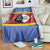 Swaziland Blanket Siyinqaba Eswatini Flag Style - Wonder Print Shop