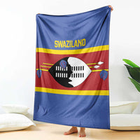 Swaziland Blanket Siyinqaba Eswatini Flag Style - Wonder Print Shop