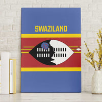 Swaziland Canvas Wall Art Siyinqaba Eswatini Flag Style - Wonder Print Shop
