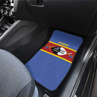 Swaziland Car Mats Siyinqaba Eswatini Flag Style - Wonder Print Shop