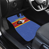 Swaziland Car Mats Siyinqaba Eswatini Flag Style - Wonder Print Shop