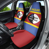 Swaziland Car Seat Cover Siyinqaba Eswatini Flag Style - Wonder Print Shop