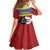 Swaziland Family Matching Off Shoulder Short Dress and Hawaiian Shirt Siyinqaba Eswatini Flag Style - Wonder Print Shop