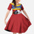 Swaziland Family Matching Summer Maxi Dress and Hawaiian Shirt Siyinqaba Eswatini Flag Style - Wonder Print Shop