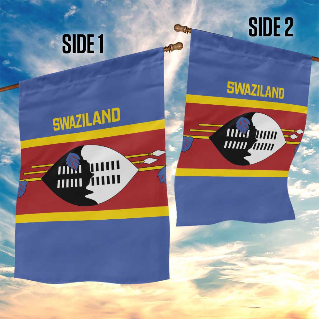 Swaziland Garden Flag Siyinqaba Eswatini Flag Style - Wonder Print Shop