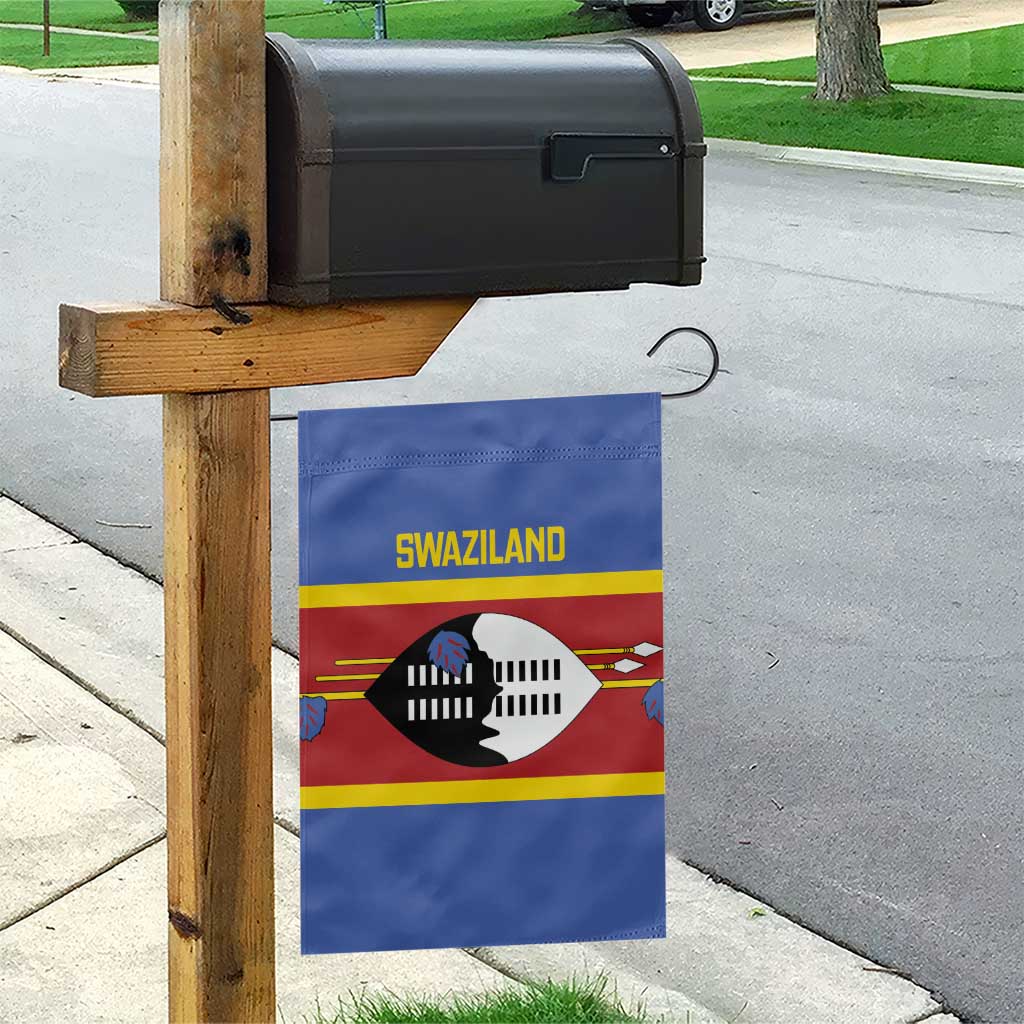 Swaziland Garden Flag Siyinqaba Eswatini Flag Style - Wonder Print Shop