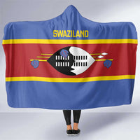 Swaziland Hooded Blanket Siyinqaba Eswatini Flag Style - Wonder Print Shop