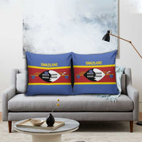Swaziland Pillow Cover Siyinqaba Eswatini Flag Style - Wonder Print Shop