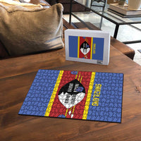 Swaziland Puzzle Siyinqaba Eswatini Flag Style - Wonder Print Shop