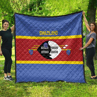 Swaziland Quilt Siyinqaba Eswatini Flag Style - Wonder Print Shop
