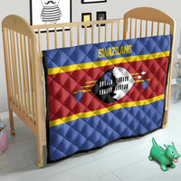 Swaziland Quilt Siyinqaba Eswatini Flag Style - Wonder Print Shop