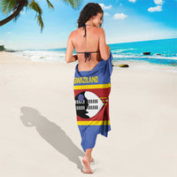 Swaziland Sarong Siyinqaba Eswatini Flag Style - Wonder Print Shop