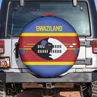 Swaziland Spare Tire Cover Siyinqaba Eswatini Flag Style - Wonder Print Shop