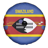 Swaziland Spare Tire Cover Siyinqaba Eswatini Flag Style - Wonder Print Shop