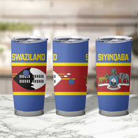 Swaziland Tumbler Cup Siyinqaba Eswatini Flag Style - Wonder Print Shop