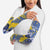 Eswatini Football Custom Arm Sleeves Sihlangu Semnikati Blue - Wonder Print Shop