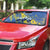 Eswatini Football Custom Auto Sun Shade Sihlangu Semnikati Blue - Wonder Print Shop