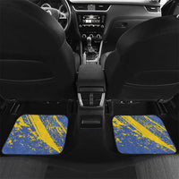 Eswatini Football Custom Car Mats Sihlangu Semnikati Blue - Wonder Print Shop