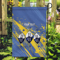 Eswatini Football Custom Garden Flag Sihlangu Semnikati Blue - Wonder Print Shop