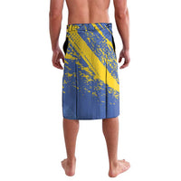 Eswatini Football Custom Lavalava Sihlangu Semnikati Blue - Wonder Print Shop