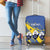 Eswatini Football Custom Luggage Cover Sihlangu Semnikati Blue - Wonder Print Shop