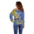 Eswatini Football Custom Off Shoulder Sweater Sihlangu Semnikati Blue - Wonder Print Shop
