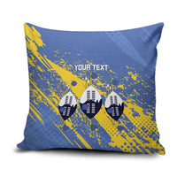 Eswatini Football Custom Pillow Cover Sihlangu Semnikati Blue - Wonder Print Shop