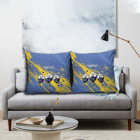 Eswatini Football Custom Pillow Cover Sihlangu Semnikati Blue - Wonder Print Shop