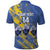 Eswatini Football Custom Polo Shirt Sihlangu Semnikati Blue - Wonder Print Shop