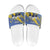 Eswatini Football Custom Slide Sandals Sihlangu Semnikati Blue - Wonder Print Shop