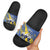 Eswatini Football Custom Slide Sandals Sihlangu Semnikati Blue - Wonder Print Shop