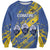 Eswatini Football Custom Sweatshirt Sihlangu Semnikati Blue - Wonder Print Shop
