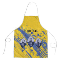Eswatini Football Custom Apron Sihlangu Semnikati Yellow - Wonder Print Shop