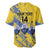 Eswatini Football Custom Baseball Jersey Sihlangu Semnikati Yellow - Wonder Print Shop