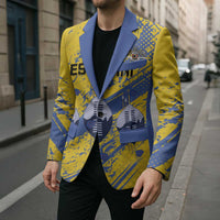 Eswatini Football Custom Blazer Sihlangu Semnikati Yellow - Wonder Print Shop