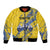 Eswatini Football Custom Bomber Jacket Sihlangu Semnikati Yellow - Wonder Print Shop