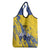 Eswatini Football Custom Grocery Bag Sihlangu Semnikati Yellow - Wonder Print Shop