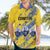 Eswatini Football Custom Hawaiian Shirt Sihlangu Semnikati Yellow - Wonder Print Shop