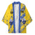 Eswatini Football Custom Kimono Sihlangu Semnikati Yellow - Wonder Print Shop