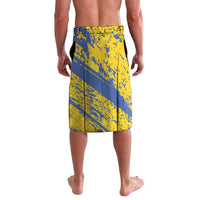 Eswatini Football Custom Lavalava Sihlangu Semnikati Yellow - Wonder Print Shop