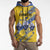 Eswatini Football Custom Sleeveless Hoodie Sihlangu Semnikati Yellow - Wonder Print Shop