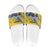 Eswatini Football Custom Slide Sandals Sihlangu Semnikati Yellow - Wonder Print Shop