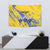 Eswatini Football Custom Tapestry Sihlangu Semnikati Yellow - Wonder Print Shop