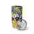 Eswatini Football Custom Tumbler Cup Sihlangu Semnikati Yellow - Wonder Print Shop