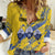 Eswatini Football Custom Women Casual Shirt Sihlangu Semnikati Yellow - Wonder Print Shop