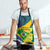 Brazil Independence Day Apron Ordem e Progresso Map With Golden Trumpet - Wonder Print Shop