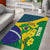 Brazil Independence Day Area Rug Ordem e Progresso Map With Golden Trumpet - Wonder Print Shop